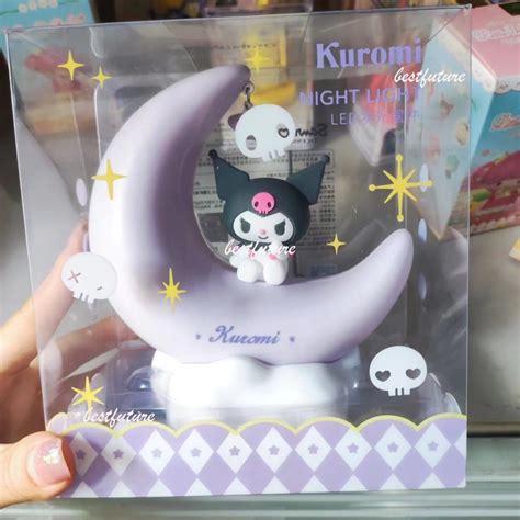 Sanrio MINISO Led Luz De Noche Kuromi Cinnamoroll Pochacco Lámpara