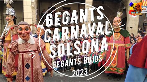 Carnaval De Solsona 2023 El Bojos Dels Gegants De Solsona Ondel