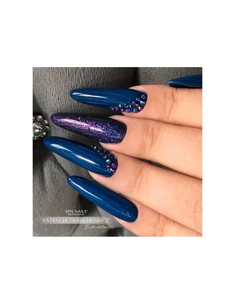 Granatowy Lakier Hybrydowy Underwater Spn Nails