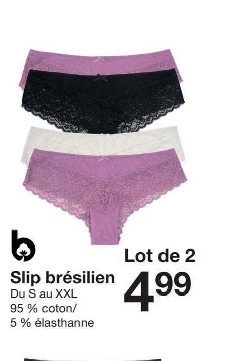 Promo Slip Br Silien Chez Zeeman Icatalogue Fr