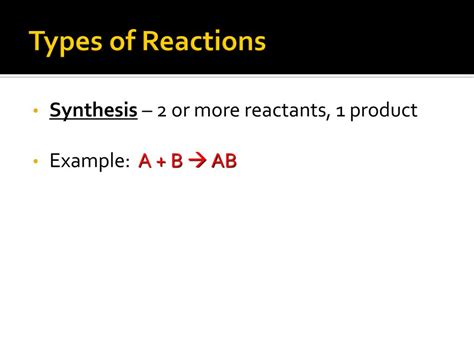 Chapter 11 Chemical Reactions Ppt Download