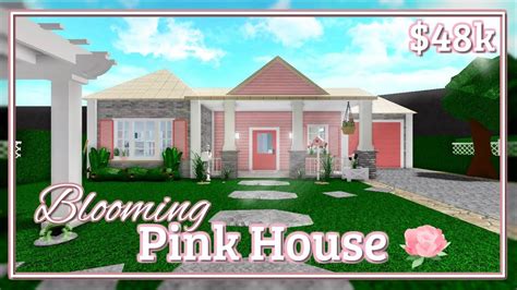 Bloxburg HOUSE Build Mansion Pink