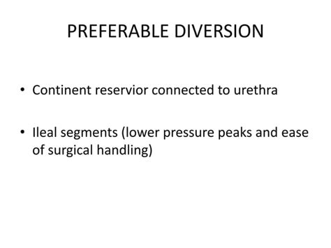 Urinary Diversion Ppt