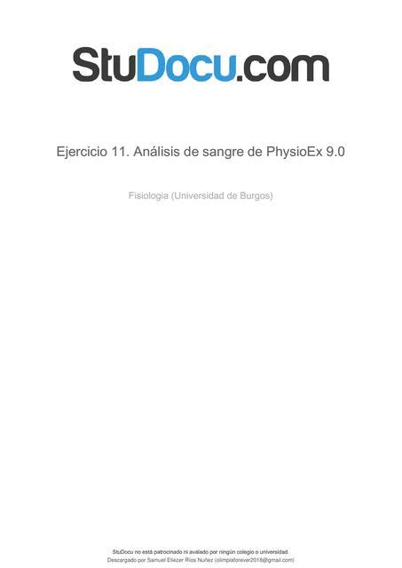 Ejercicio 11 análisis de sangre de physioex 90 Sammy uDocz