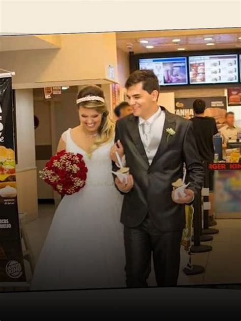 Bodas De Whopper Bk D Combos A Clientes Fotos De Casamento Em