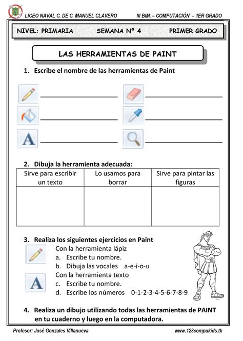 Examen Primer Grado De Primaria Iv Bimestre