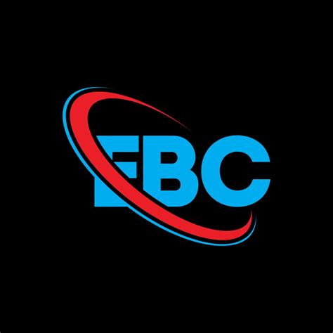 logotipo de ebc carta ebc diseño del logotipo de la letra ebc