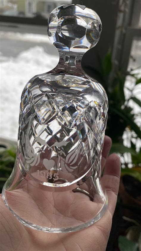 Vintage Waterford Crystal 1985 Bell - Etsy 