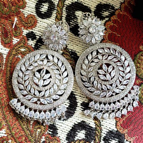 simple bridal drop earrings 10