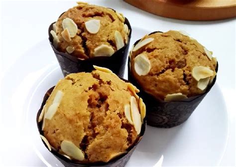 Resep Carrot Muffin With Almond Palm Sugar Oleh Ummu Juwayriyah Cookpad