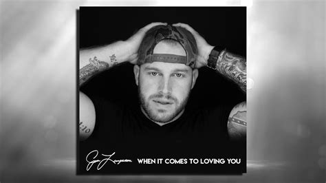 Jon Langston When It Comes To Loving You Official Audio Video Youtube