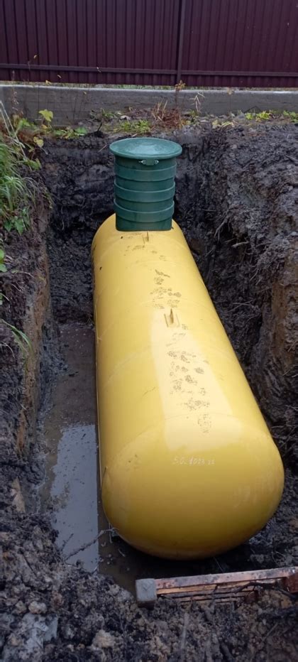 Установка газгольдера на 5000л. на Объект СНТ «Карат» в Санкт ...