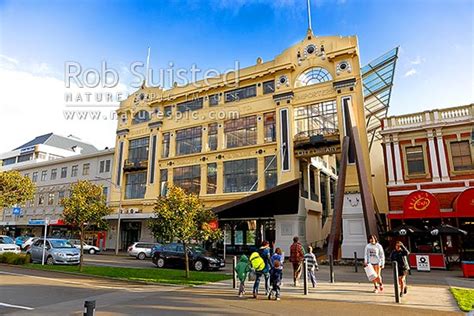 The Palmerston North City Library Building Next To The Square In The