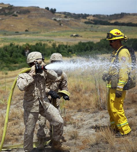 Dvids Images 211 Marines Learn Firefighting Techniques Image 6 Of 6