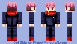 Itadori Yuji Minecraft Skin