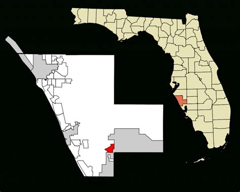 Warm Mineral Springs Florida Map | Printable Maps