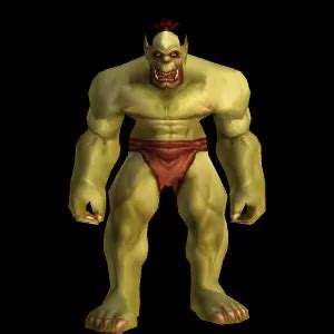 Naked Caravan Worker Orc Male Transform NPC WotLK Classic