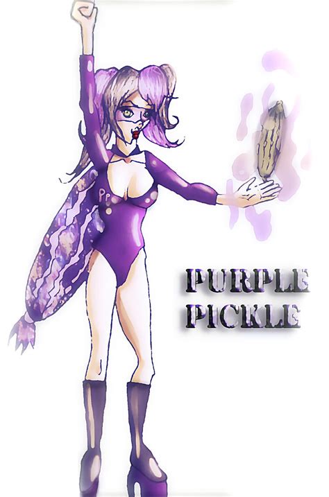 The Purple Pickle by GhostArtwork on DeviantArt