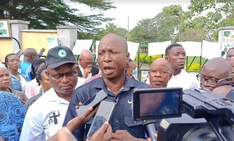 BREAKING Judiciary Workers Protest Against Chief Judge In Osun PHOTO