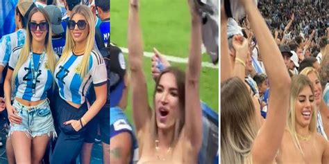 Argentina Topless Fan In Fifa World Cup Final Escape Without Punishment