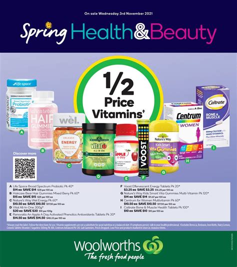 Woolworths Catalogue Health Beauty 3 9 Nov 2021 Catalogue AU