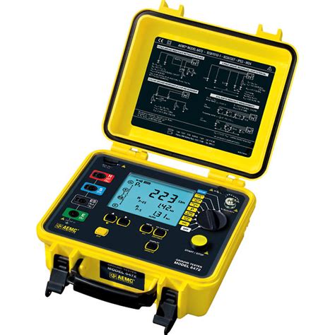 aemc  multifunction earth tester pacific test equipment