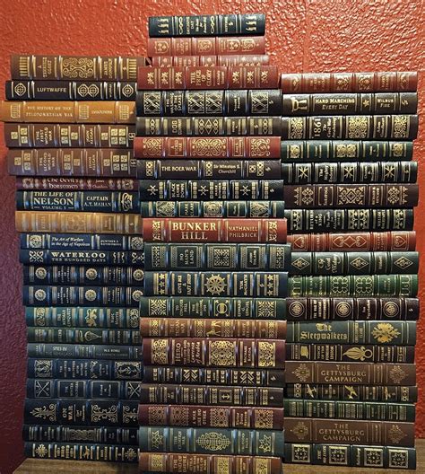 Easton Press Library Of Military History Series Volumes No