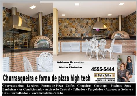 Foto Churrasqueira High Tech Churrasqueira E Forno De Pizza