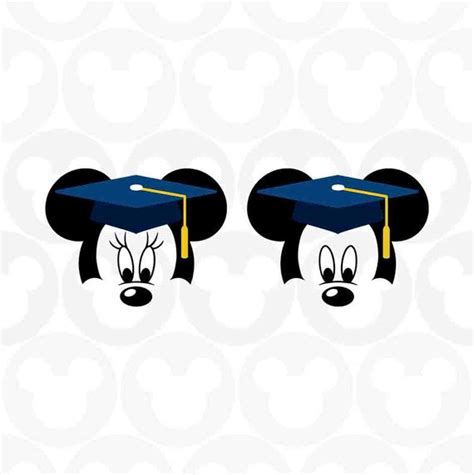 Mickey Graduation Ears 2024 Clipart Janka Lizette