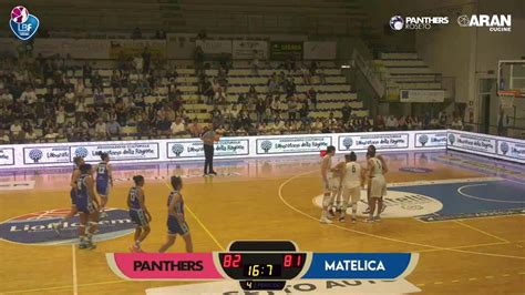 Aran Cucine Panthers Roseto Vs Matelica Youtube