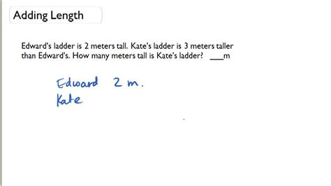 Adding Lengths Metric Units Video Measurement Ck 12 Foundation