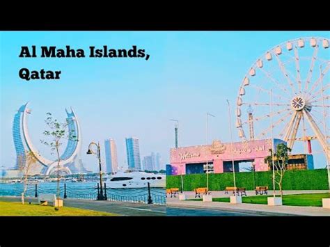 K Qatar Virtual Tour Of Al Maha Islands Lusail Sunset