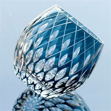 edo kiriko glass  maximalism design glasscias kiriko glass edo