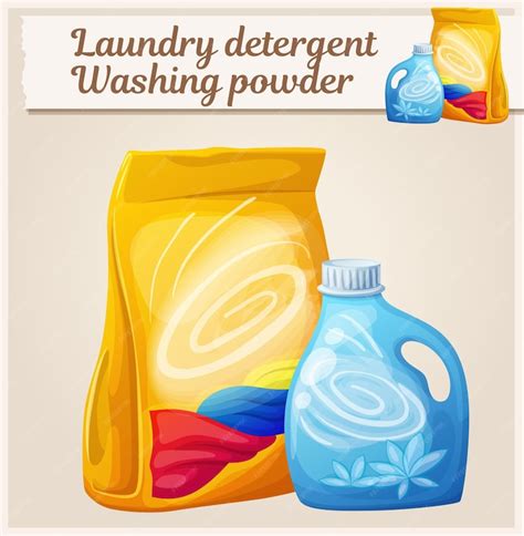 Premium Vector Laundry Detergent And Washing Powder Design