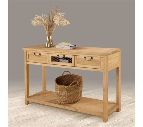 Console F Licien Bois Massif Table Console But