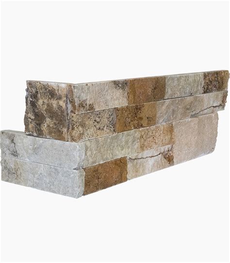 Cappadocia Splitface Travertine Corner Ozer Tile Stone