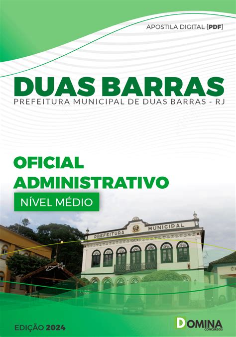 Apostila Prefeitura Duas Barras Rj Oficial Administrativo