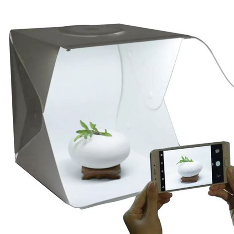 Caja De Luz X Cm Led Mini Estudio Fotografico Photobox Lightbox Con