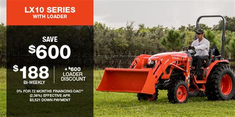 Kubota Canada Promotions Tractorland Ltd Rockyview