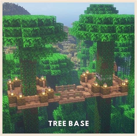 Minecraft Tree Base Design