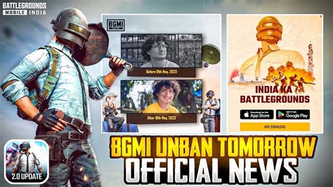 Finally Bgmi Coming Tomorrow 🤯😱 Bgmi 26 Update Download Bgmi Unban