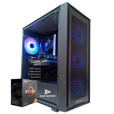 PC Gamer AMD Ryzen 5 5500 RTX 4060 8GB 16GB 500GB SSD A520