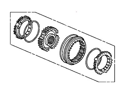 Rem Genuine Honda Sleeve Set Synchronizer