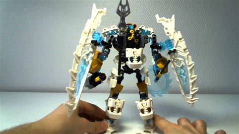 LEGO Bionicle Video Review Combo Protector Of Ice Kopaka Master