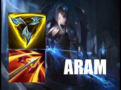 Triforce Ashe Runes Build Patch High Elo Aram Youtube