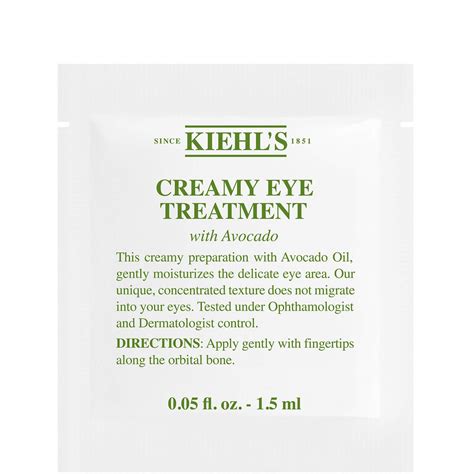 Kiehl's Avocado Eye Cream 1.5ml - LOOKFANTASTIC