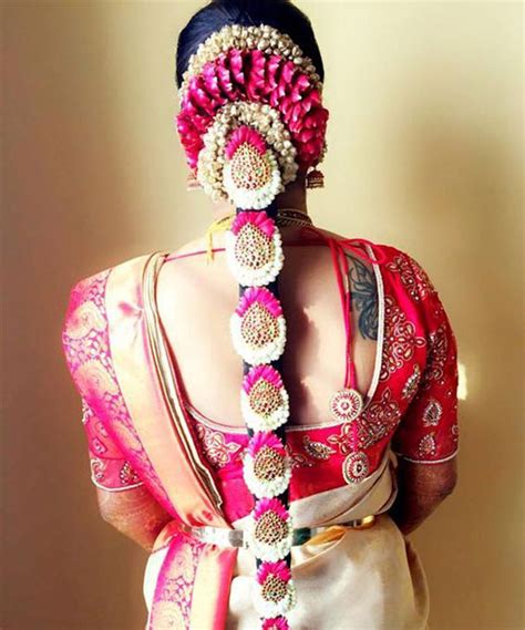 South Indian Bridal Hairstyle Tailoringinhindi