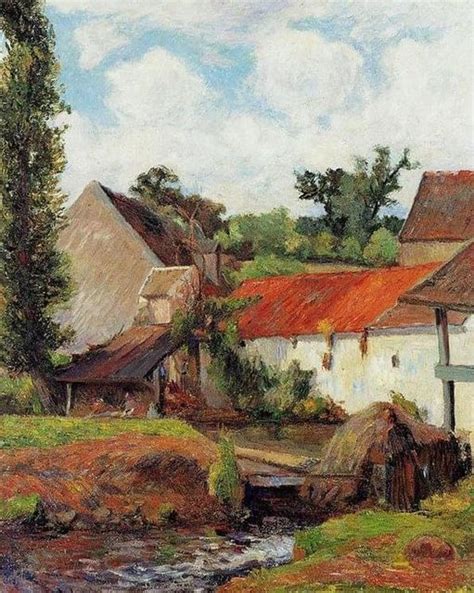 Art Infinitus On Instagram Paul Gauguin 1848 1903 Farm Washhouse