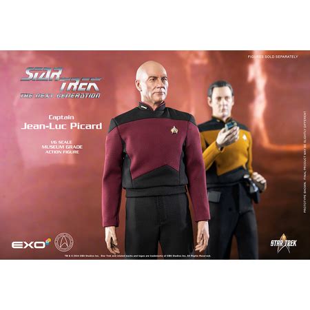 Star Trek The Next Generation Capitaine Jean Luc Picard Uniforme De