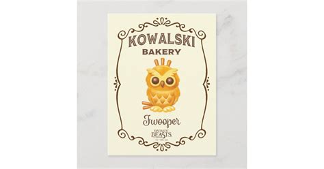 Kowalski Bakery Fwooper Postcard | Zazzle